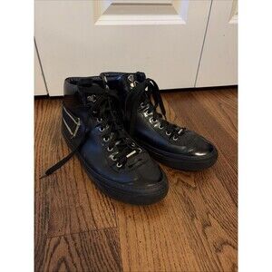 Jimmy Choo Men’s High Top sneakers Size 42.5 US Size 9.5